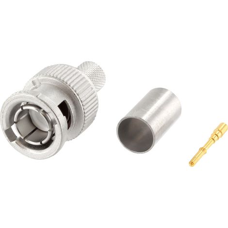 Telegärtner 100023475 100023475 HDTV-BNC-Steckverbinder Stecker, gerade 75 Ω 1 St. (1/2)
