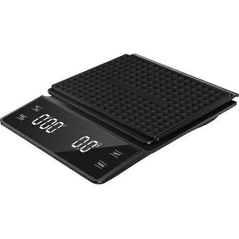 kg/0,1 g Kaffeewaage mit Timer – Multifunktionales digitales Küchengerät – Filterkaffeewaage – Espressowaage – 1 (1/5)