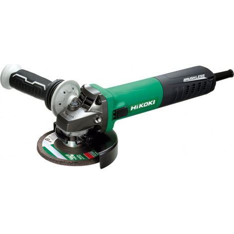 Hikoki – Meuleuse d'angle 125mm 1320W – Vitesse ajustable 2500-8500 tr/min – Démarrage progressif – Poignée anti-vibrations (1/6)