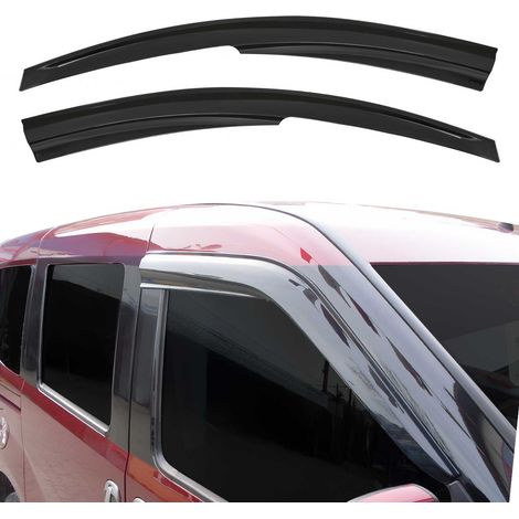 Déflecteurs De Vent Pluie d'air Compatible avec Dacia Dokker 2012-2021 Acrylique 2 Pcs (1/5)