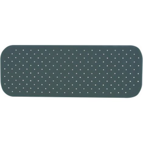 tapis Fond de baignoire antidérapant Caoutchouc CLASS 36x97cm Noir MSV