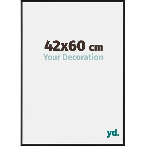 yd. - Cadre photo 42x60 - Noir Brillant - Aluminium - Miami (1/5)