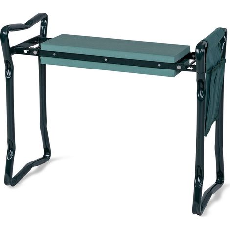 Confort pour le jardinage : genouillère pliable, siège d’appoint et rangement facile (1/5)
