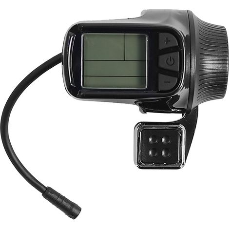 Tableau de bord LCD à LED avec leviers d'accélérateur et de gaz, déverrouillage du limiteur de vitesse disponible pour les instruments de scooter INOKIM OX. (1/4)