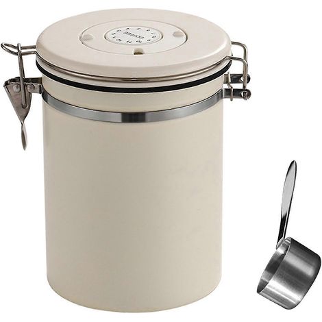 Bocal à café sous vide - Récipient de conservation alimentaire polyvalent pour préserver la fraîcheur des grains (1/5)