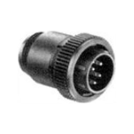 Cosse cylindrique mâle TE Connectivity 211399-1 mâle, droit Série (connecteur rond): CPC Nbr total de pôles: 7 1 pc(s) (1/2)