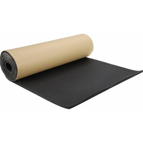 Kaelt - Insonorisation de voiture amortissement isolation phonique silencieux mousse acoustique anti-bruit coton voiture adhésif isolation thermique amortisseur en mousse cellulaire, 1 rouleau 200 cm (1/5)