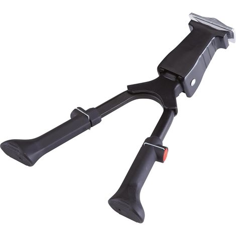 Béquille bipied - Réglable en hauteur - 26 27 28" - Double béquille de vélo en aluminium - Universel - VTT électrique (1/5)