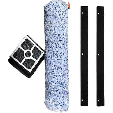 Filtre et bande raclette de rechange pour aspirateur sans fil ILIFE W90