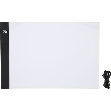 Tablette lumineuse A4 réglable 3 niveaux de luminosité tactile éclairage homogène LED pour dessin animation 2D (1/5)