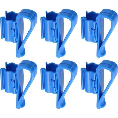 Lot de 6 Supports de Tuyau pour Aquarium, Clip réglable pour Tuyau d'eau pour Aquarium, Pince de Montage pour Aquarium et Aquarium (1/5)