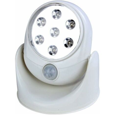 Led Lamp 360° : Lampe Led Sans Fil Avec Détecteur De Mouvement Pivotante À 360° (1/4)