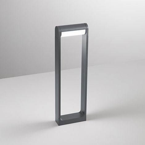 Orienta paletto in alluminio antracite opaco LED 12W 3000K CRI90 220-240V 50/60Hz 960Lm lumen prodotto lumen system 1454Lm (1/2)
