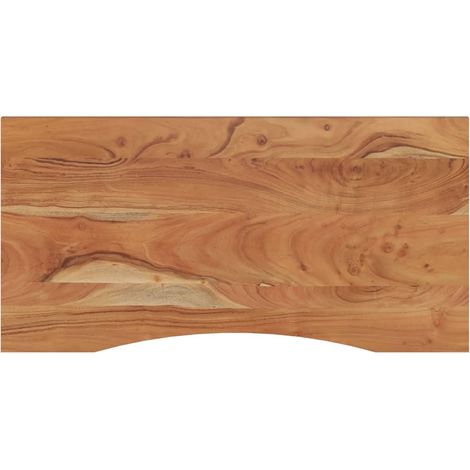 Dessus de bureau Dessus de table Plateau de table 110x60x2,5 cm rectangulaire bois massif acacia (1/5)