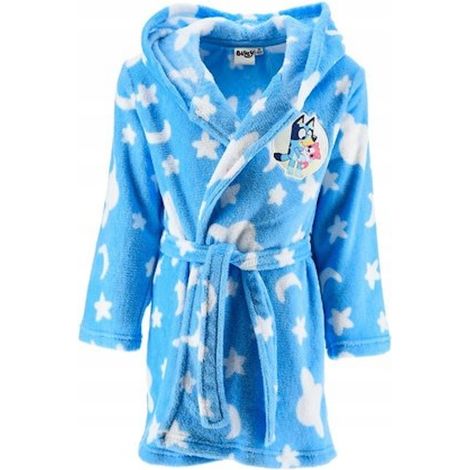 Bingo I, bata de baño azul para niño, cálida y suave, 104 FN01G (1/3)