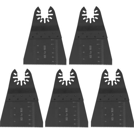 JSSEVN - x 65mm Oscillating Multi-Function Blades for Wood, Plastic and Fiberglass, Quick Release Tool (1/5)