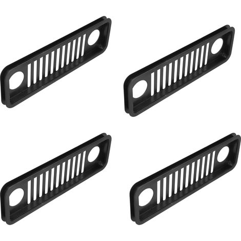 Ensemble de 4 boîtiers de rangement pour câbles réseau, dissipateur thermique et ventilation pour ordinateur (noir) (1/5)