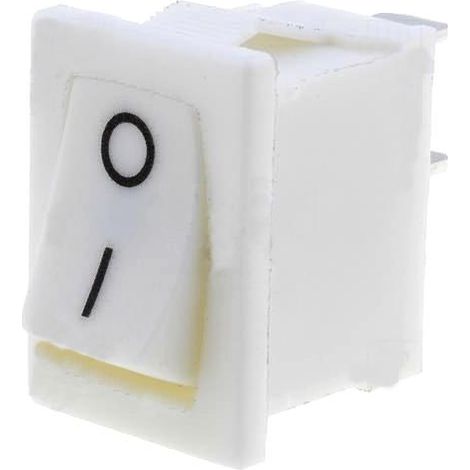 Interruttore a bilanciere 1 contatto 3a/250v Blanco Rsm101a2c3wh