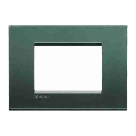 BTILNA4803PK Placca quadra Livinglight 3 moduli