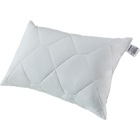 Cuscino anallergico 50x60 Happy bianco trapuntato in microfibra di poliestere Inter Widex (1/2)