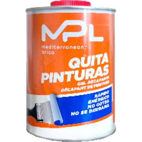 FPLUS mpl decapante quitapinturas lata 0.75l 300613 , Decapante enérgico, de acción rápida, y gelificado para facilitar su aplicación.Elimina de forma rápida y cómoda capas y manch