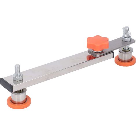 Support de fixation pour machine de découpe, 6 patins antidérapants en caoutchouc, 2 bras, absorption des vibrations, socle stable (1/5)