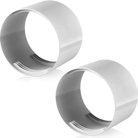 2 Stück 13 cm lange Adapter für tragbare Abluftschläuche von Klimaanlagen – Fei Yu (1/5)