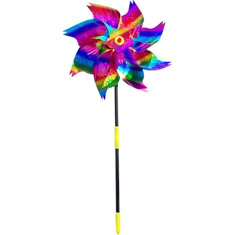 Windrad-Vogelabwehr – Reflektierendes Mylar-Rad für Garten und Bauernhof – 10er-Packung (1/5)