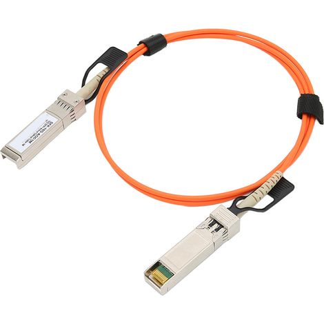 Câble Fibre Optique Actif 10G 1Mètre - Haute Performance, Faible Latence pour Réseaux Domestiques et Professionnels (1/5)