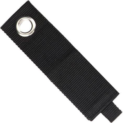 Lot de 12 sangles de rangement en nylon robustes pour rallonges de câbles, organisateur de rallonges de câbles, cordon réglable et robuste pour ranger les tuyaux, les cordes et les câbles (1/5)