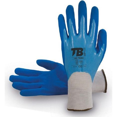 GUANTE NYLON CUBIERTO TOTAL NITRILO 765 TOUCH TALLA 8-9