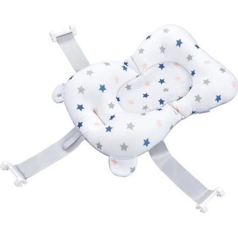 VBESTLIFE Coussin flottant de bain pour bébé Tapis de baignoire pour bébé coussin mignon élégant doux respirant nouveau-né (1/4)