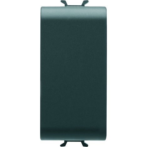 GW12195 Copriforo 1 Modulo Nero (1/2)