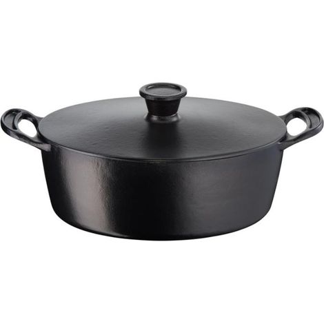 Schmortopf Jamie Oliver 4,6 L aus Gusseisen – TEFAL E2125455 (1/4)