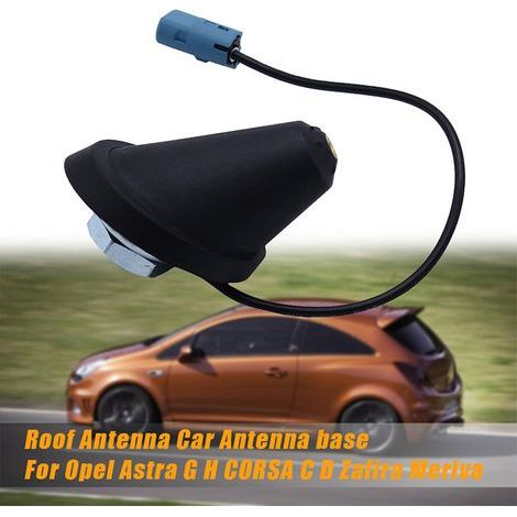 Kompatibel mit Opel Astra G/H, Corsa C/D, Meriva A, Vectra C, Signum, Omega B und Zafira A/B Modellen (Dachantenne und Sockel).