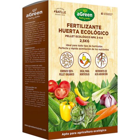 Dünger Obstgarten Granulat Eco 2,5 kg Agreen