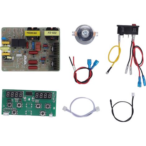 Machine de nettoyage à ultrasons pour circuit imprimé 60 W 40 kHz, compatible 110 V/220 V (1/5)