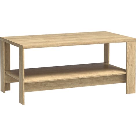 Couchtisch 120x65 cm, Eiche, MEGARA-161 (1/3)