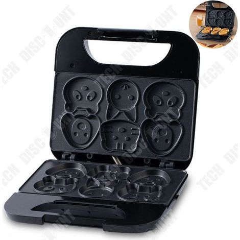 Gaufrier - TD® Iron 1200W Revêtement antiadhésif Noir - Online Store (1/4)