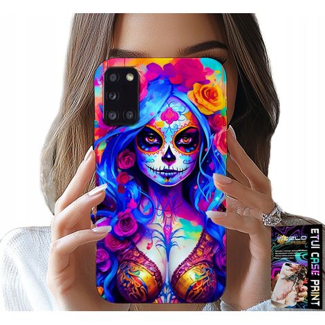 Custodia per Samsung Galaxy A31 - Messicana, colorata regina della morte (1/5)