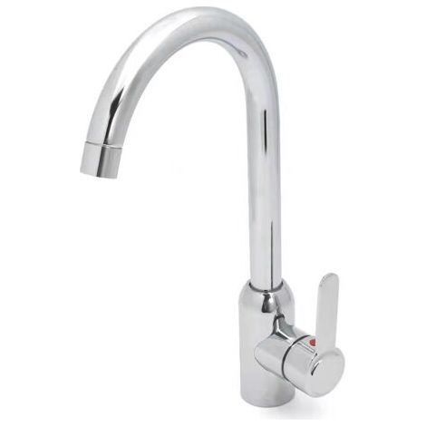 Robinet Lavabo Salle de Bain Bec Pivotant à 360° Mitigeur Lavabo Salle de Bain Mitigeur Evier en (1/5)