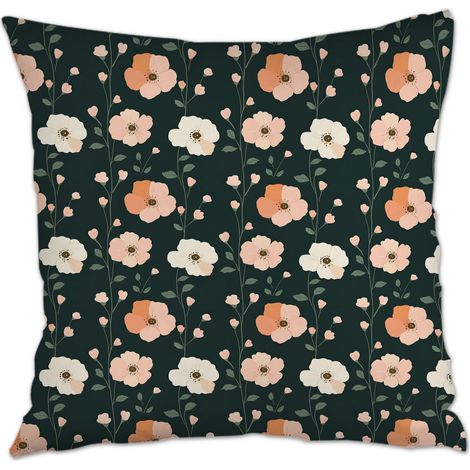 Housses de coussin en polyester résistante facile d'entretien pour petite amie petit ami (1/5)
