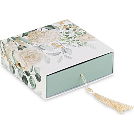 Cupido&Co. Scatola Blooming Love con Ins. e Nappa 120 x 120 x 40 Mm