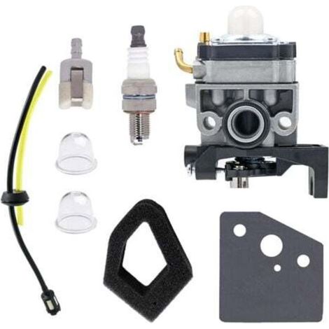 Carburateur pour Honda GX25 GX35 GX50 HHT35 HHT35S 16100-Z0Z-034 815, Carburateur de Débroussailleuse & Souffleur & Moteur 4-Temp Kit Réparation avec Filtre Joint Bougie (1/4)
