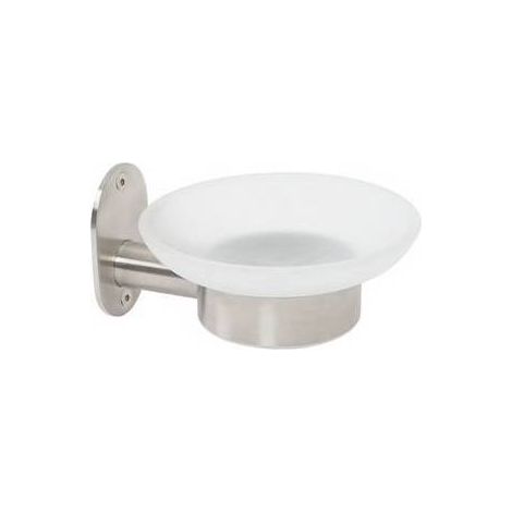 PORTA SAPONE MOD. BLIZZ SPAZZOLATO Misura: Spazzolato cm 11xh.6,5x12,5