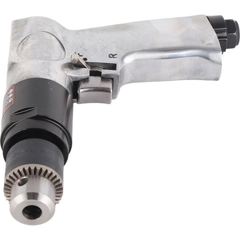 3/8"-Hochgeschwindigkeits-Druckluftbohrmaschine mit 1800 U/min und umkehrbarer Drehrichtung zum Bohren von Löchern (1/5)