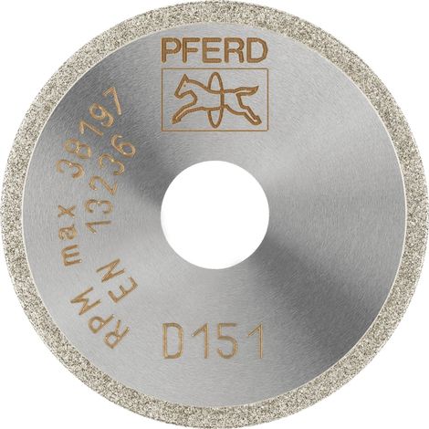 PFERD TOOLS Diamant-Trennscheibe D1A1R 40x1,0x10,0mm D151 (mittel) für Glas/Keramik/Hartmetall (1/4)