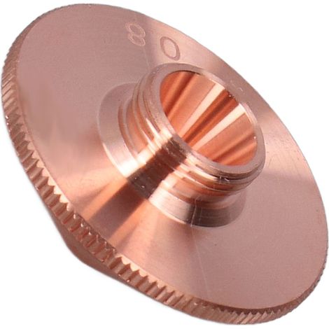 Buse de soudage du cuivre à ouverture de 0,8 mm, buse de découpe laser à fibre optique monocouche 1000 MPa
