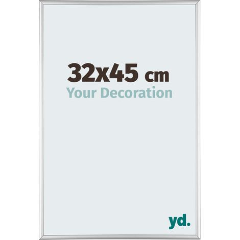 yd. - Cadre photo 32x45 - Argent Brillant - Aluminium - Kent (1/5)