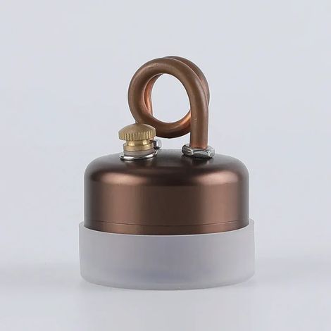 Mini réchaud à alcool, réchaud portable idéal pour le camping, la randonnée et le trekking - Réchaud de cuisine portable d'une capacité de 50 ml (1/4)